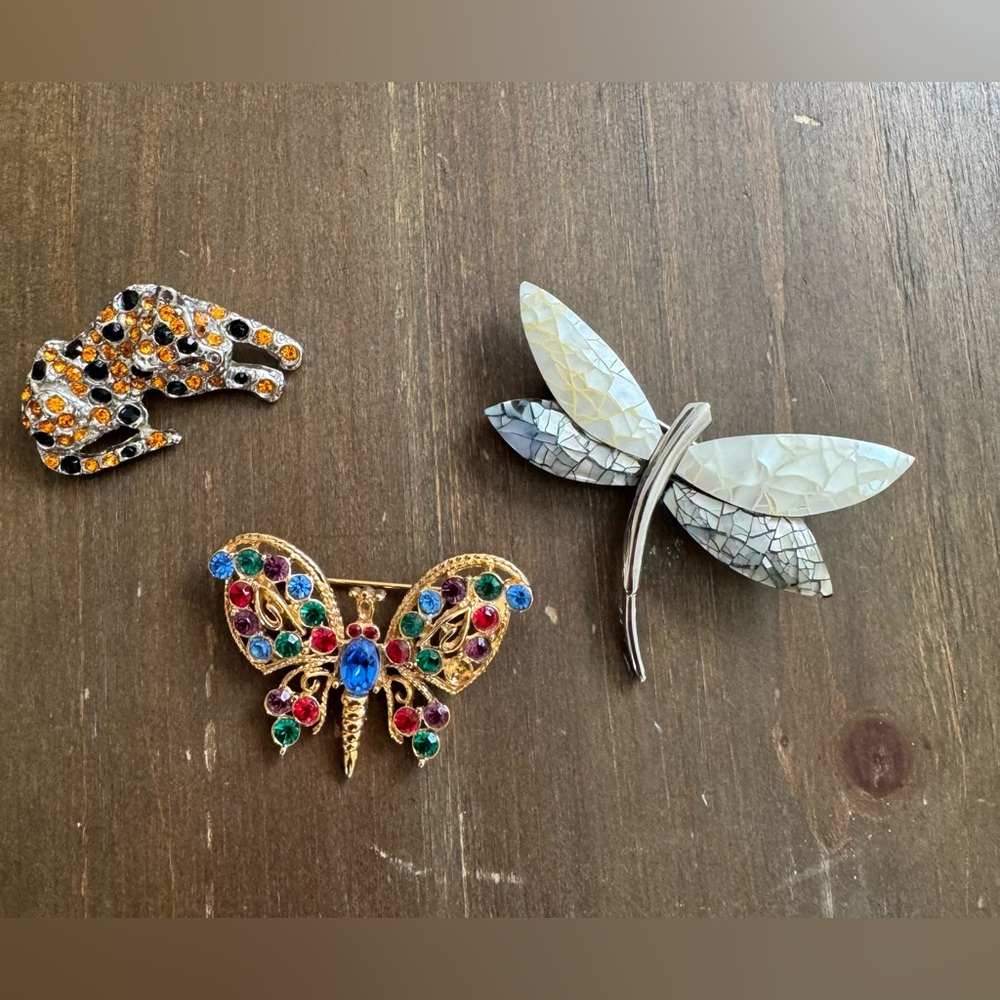 Set of Brooches